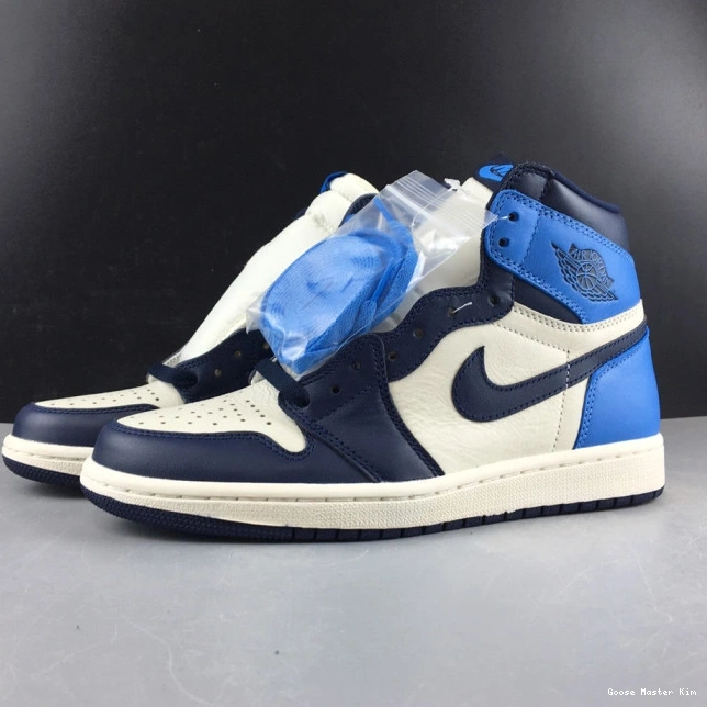 Jordan High Obsidian OG 555088-140 Retro Air 1 0715